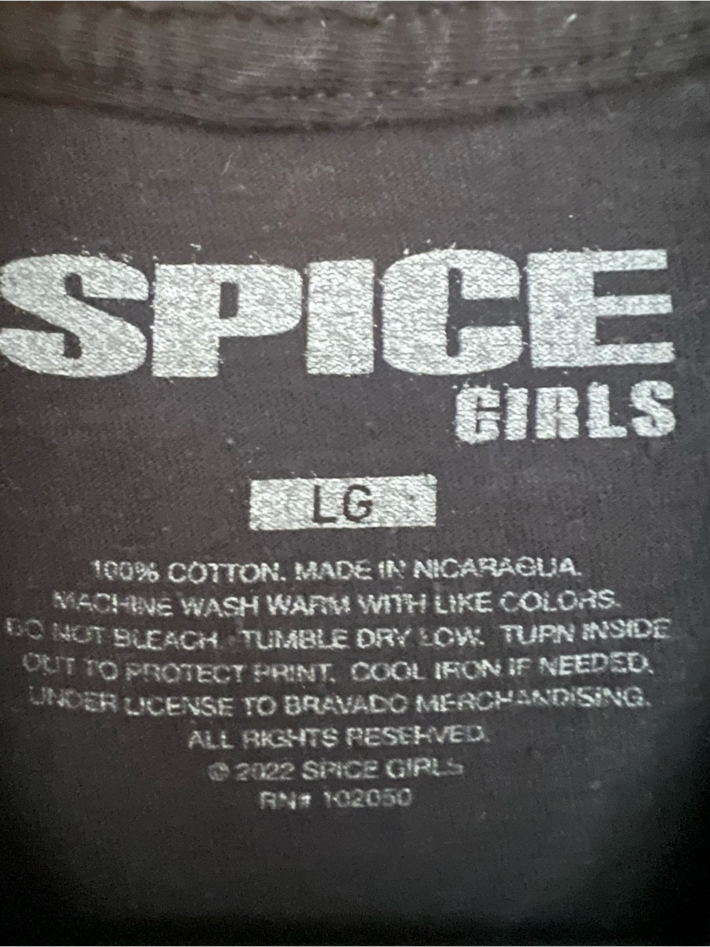 Spice Girls Group Picture Glitter T-Shirt - Picture 3 of 3